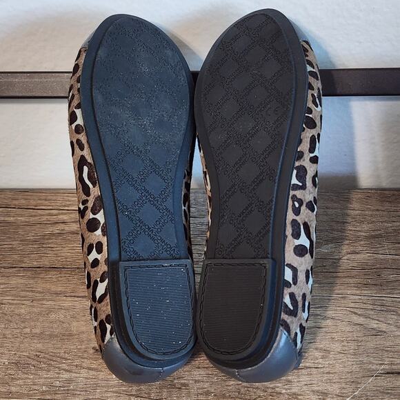 Vionic Minna Women's Slip-On Flats Casual Shoes Size 7 Gray/Leopard Print - Picture 6 of 8